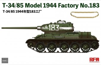 Rye Field Model 5083 T-34/85 Model 1944 Factory No.183 1:35
