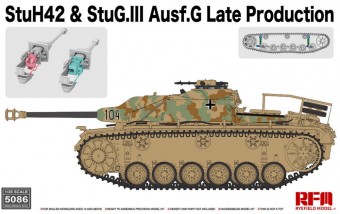 Rye Field Model 5086 StuH42 & StuG.III Ausf.G Late Production 1:35