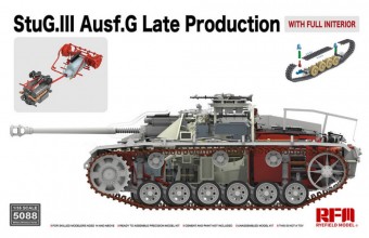 Rye Field Model 5088 StuG.III Ausf.G Late Production with interior 1:35