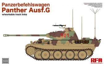 Rye Field Model 5089 Panzerbefehlswagen Panther Ausf.G 1:35