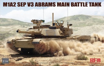 Rye Field Model 5104 M1A1 SEP V3 Abrams Main Battle Tank 1:35
