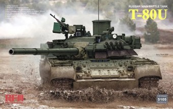 Rye Field Model 5105 T-80U Russian MBT 1:35