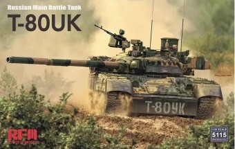 Rye Field Model 5115 T-80UK Russian MBT 1:35