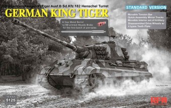 Rye Field Model RFM5125 Sd.Kfz.182 Tiger Ausf.B King Tiger Standard Version 1:35