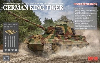 Rye Field Model RFM5126 Sd.Kfz.182 Tiger Ausf.B King Tiger Upgrade Version 1:35