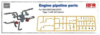 Rye Field Model RM-2007 1:35 Engine pipeline parts for RM5003 RM5010 RM5025 
