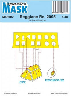 Special Hobby 100-M48002 Reggiane Re.2005 Mask 1:48