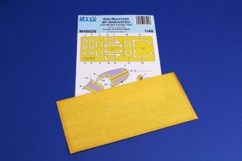 Special Hobby 100-M48026 SF-260EA/D/EU ' Late Bulged Canopy Type' MASK 1:48