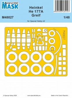 Special Hobby 100-M48027 Heinkel He 177A 1:48