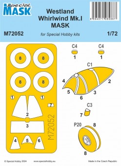 Special Hobby 100-M72052 Westland Whirlwind Mk.I MASK 1:72