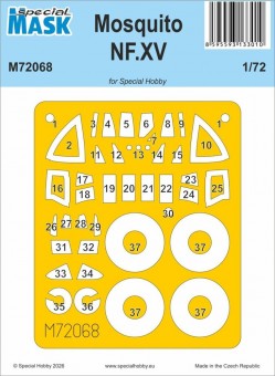 Special Hobby 100-M72068 Mosquito NF Mk.XV 1:72