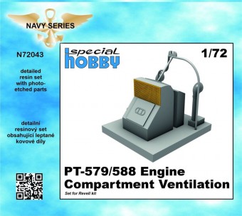 Special Hobby 100-N72043 PT-579/588 Engine Compartment Ventilation 1:72