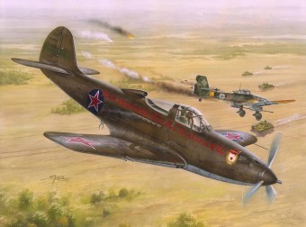 Special Hobby 100-SH32028 1:32 P-39N/Q Airacobra Soviet Guard Regi.