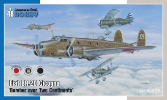 Special Hobby 100-SH48229 Fiat Br.20 Cicogna 'Bomber over Two Continents' 1:48