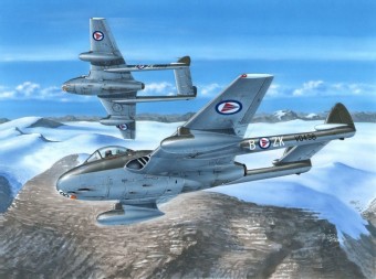 Special Hobby 100-SH72281 DH 100 Vampire FB MK.52 Over Northern Sky 1:72