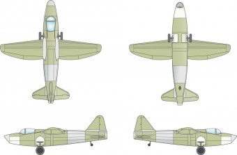 Special Hobby 100-SH72321 Heinkel He 178 V-1 'First World Jet' 1:72