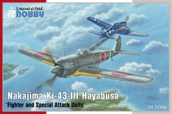 Special Hobby 100-SH72488 Nakajima Ki-43-III Hayabusa / Oscar 1:72