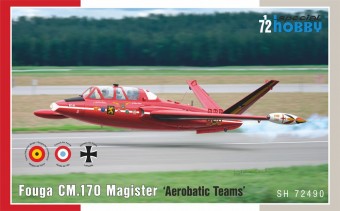 Special Hobby 100-SH72490 Fouga CM.170 Magister 'Aerobatic Teams' 1:72