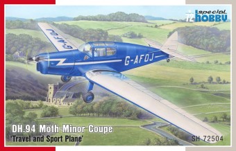 Special Hobby 100-SH72504 DH.94 Moth Minor Coupe 'Travel and Sport Plane' 1:72