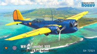 Special Hobby 100-SH72521 WH-1 / model 139 'Early Dutch East Indies Bomber' 1:72