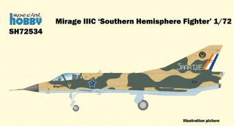 Special Hobby 100-SH72534 Mirage IIIC 'Southern Hemisphere Fighter' 1:72