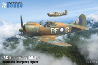 Special Hobby 100-SH72539 CAC Boomerang Mk.I/II 'Australian Emergency Fighter' 1:72