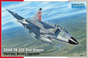 Special Hobby 100-SH72540 SAAB SK-37E Stor-Viggen 'Electronic Warfare Agressor' 1:72