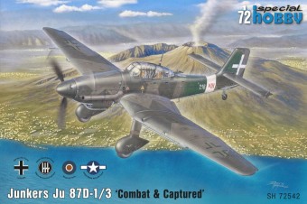 Special Hobby 100-SH72542 Junkers Ju 87D-1/3 'Combat & Captured' 1:72
