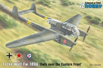 Special Hobby 100-SH72546 Focke Wulf Fw 189A 'Owls over the Eastern Front' 1:72