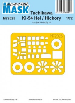 Special Hobby M72025 Tachikawa Ki-54 Hei / Hickory MASK 1:72