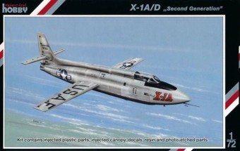 Special Hobby SH72160 X-1A/D Second Generation 1:72
