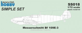 Special Hobby SS018 Messerschmitt Bf 109E-3 / Simple Set 1:72