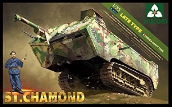 Takom TAK2012 French Heavy Tank St.Chamond Late Type 1:35
