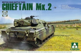 Takom TAK2040 British main Battle Tank Chieftain Mk.2 1:35