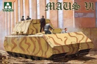 Takom TAK2049 WWII German Super Heavy Tank Maus V1 1:35