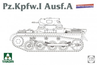 Takom TAK2145A Pz.Kpfw.I Ausf.A Limited edition 1:35