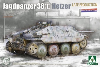 Takom TAK2172X Jagdpanzer 38(t) Hetzer Late Production (Limited Edition) 1:35