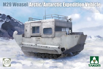 Takom TAK2193 M29 Weasel Arctic/Antarctic Expedition Vehicle 1:35