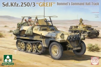 Takom TAK2194 Sd.Kfz. 250/3 GREIF Rommel's Command Half-Track 1:35