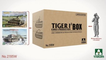 Takom TAK2195W TIGER I EARLY-PRODUCTION2 BOX 1:35