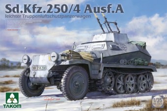 Takom TAK2211 Sd.Kfz.250/4 Ausf. A Leichter Truppenluftschutzpanzerwagen 1:35