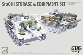 Takom TAK8018 StuG III STORAGE & EQUIPMENT SET 1:35