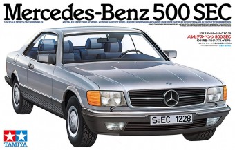 Tamiya 24029 1:24 Mercedes-Benz 500 SEC - New decals