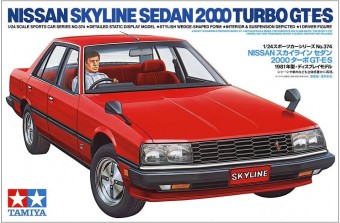 Tamiya 24374 1:24 Nissan Skyline 2000 Turbo GT-E.S - 1 figure