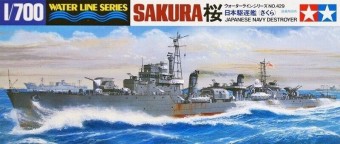 TAMIYA 31429 1:700 Japanese Navy Destroyer Sakura