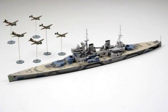 Tamiya 31615 1:700 British Battleship Prince of Wales - Battle of Malaya