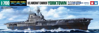 Tamiya 31712 1:700 U.S. Aircraft Carrier Yorktown CV-5 - Water Line Series