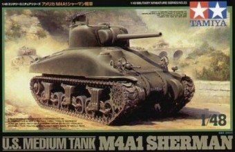 TAMIYA 32523 1:48 U.S. Medium Tank M4A1 Sherman
