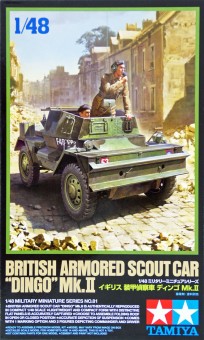 TAMIYA 32581 1:48 British Armored Scout Car Dingo Mk.II