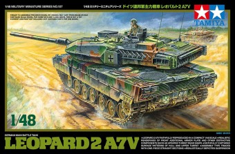 Tamiya 32607 1:48 German Main Battle Tank Leopard 2 A7V